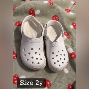 CROCS Kids White Sandals